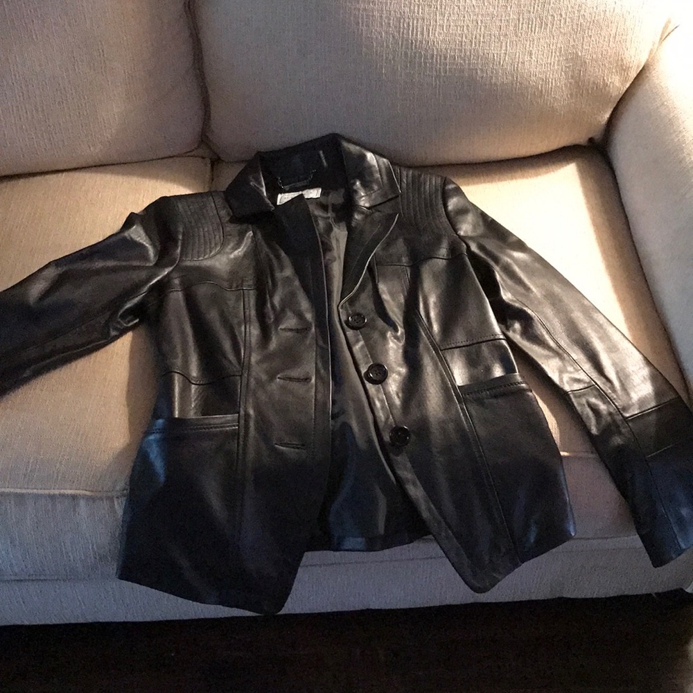 Leather jacket